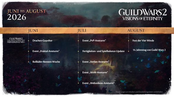 Ein Bild mit den kommenden Events und Festivals des Sommers.