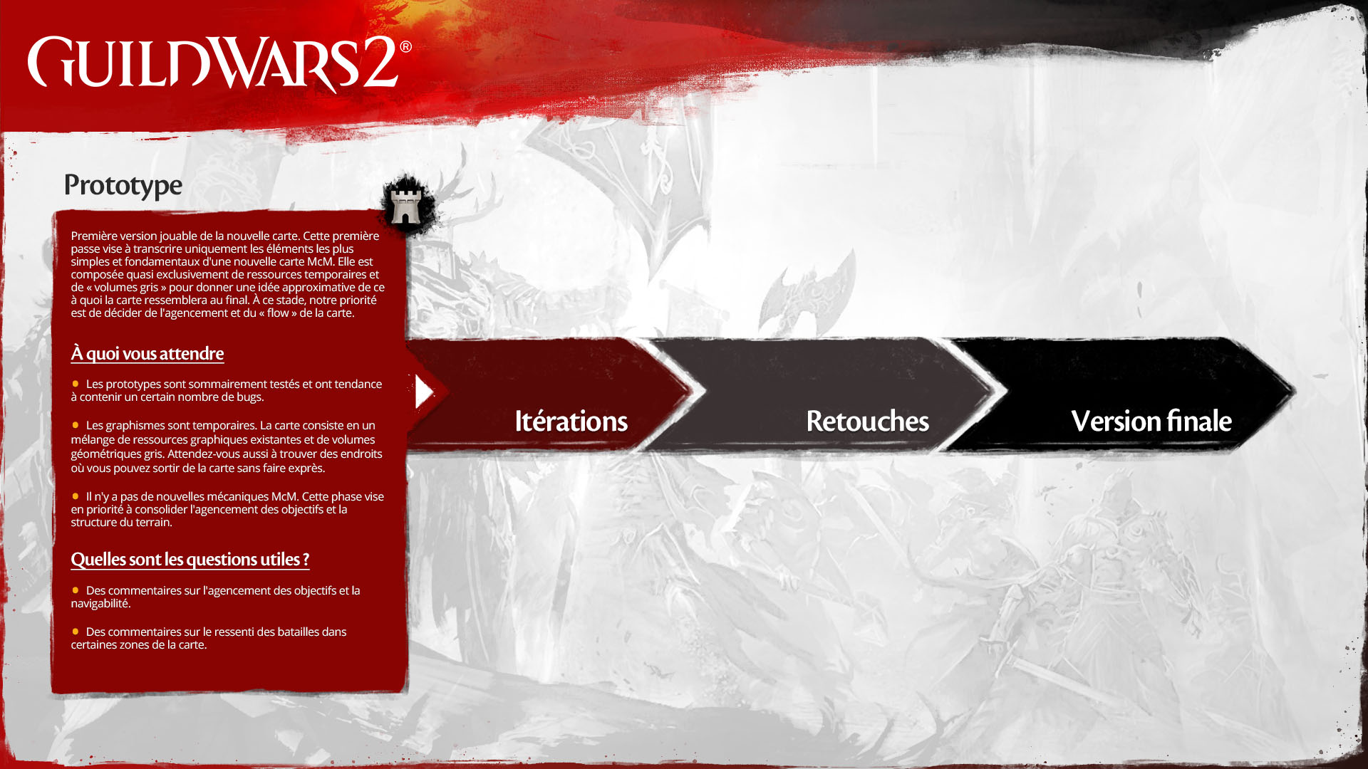 A development tracker asset indicating we're in the Prototype phase.