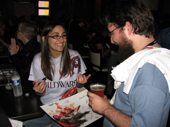 Meet and greet ArenaNet staff